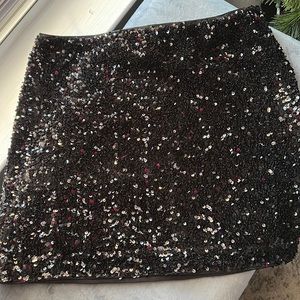 H&M Sequin Mini Skirt NWT